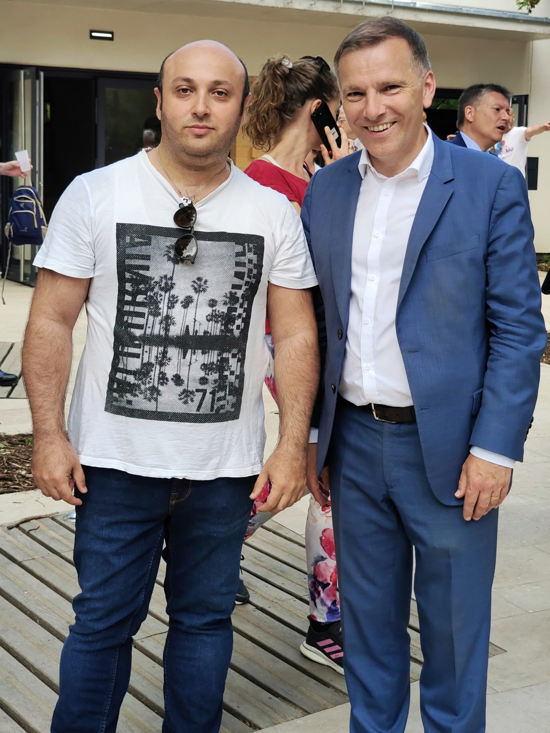 Hayk GALSTYAN et Olivier Capitanio Hayk GALSTYAN et Olivier Capitanio